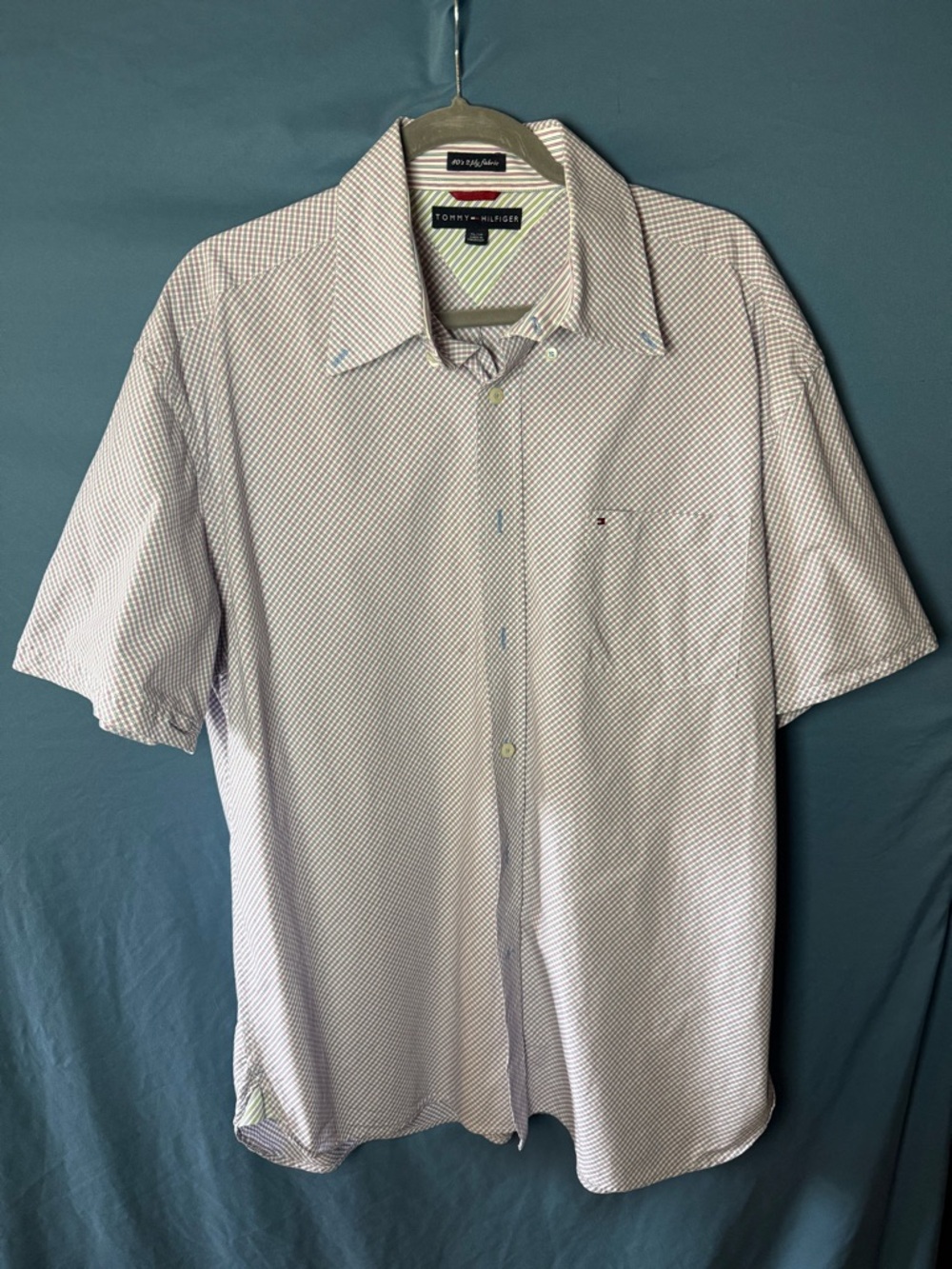 Tommy Hilfiger Men's Short-Sleeve Micro-Print